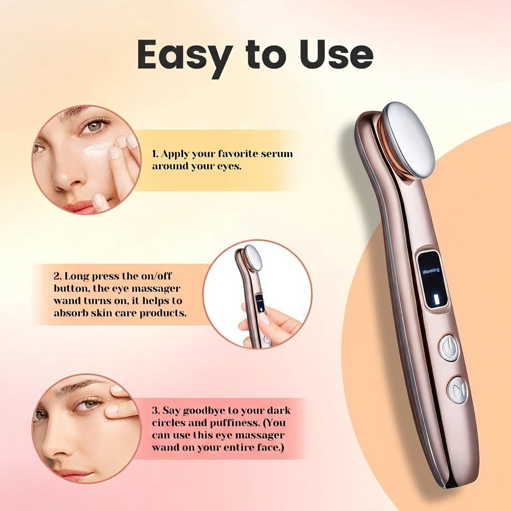 Eye lifting and massage device