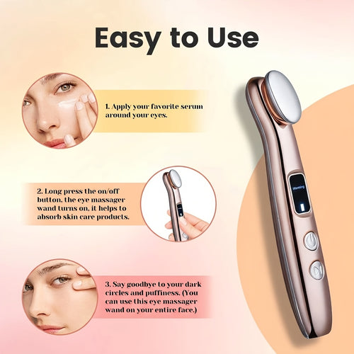 Eye lifting and massage device
