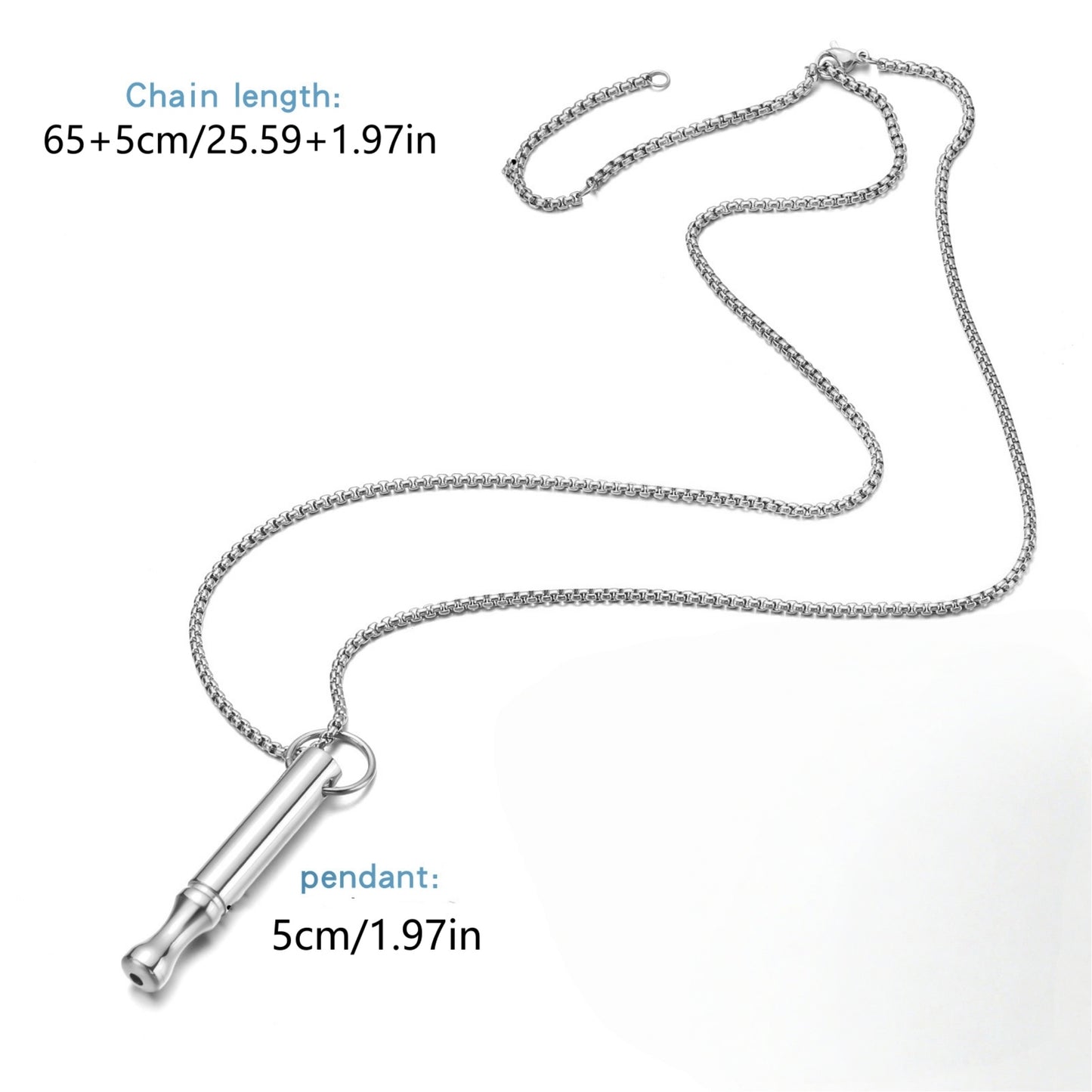 Breathing necklace with gift box