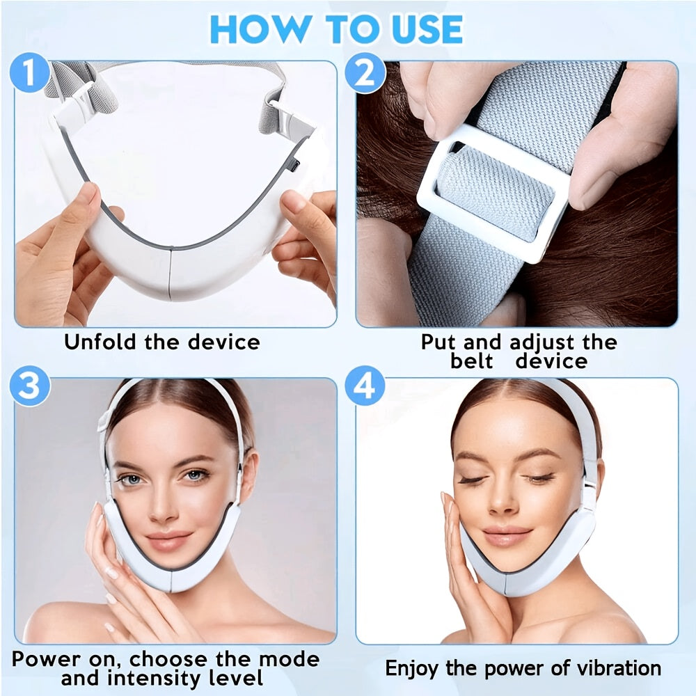V-shape device in use