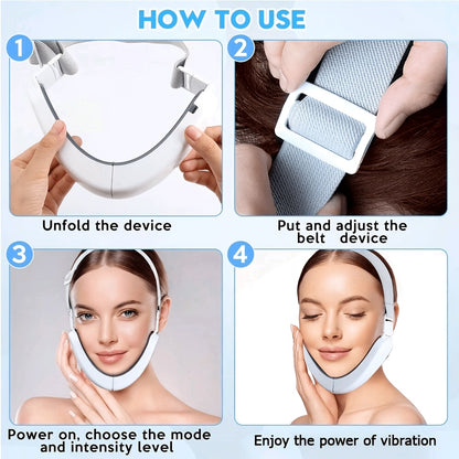 V-shape device in use