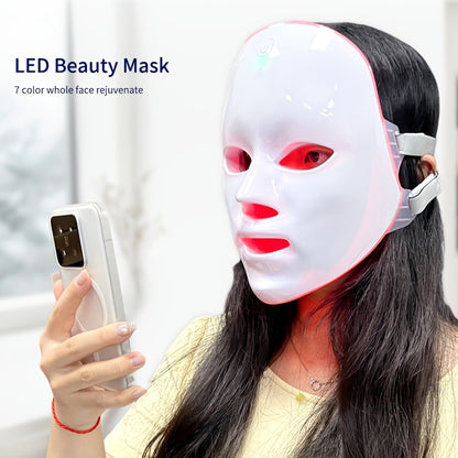 7-colour LED facial mask device