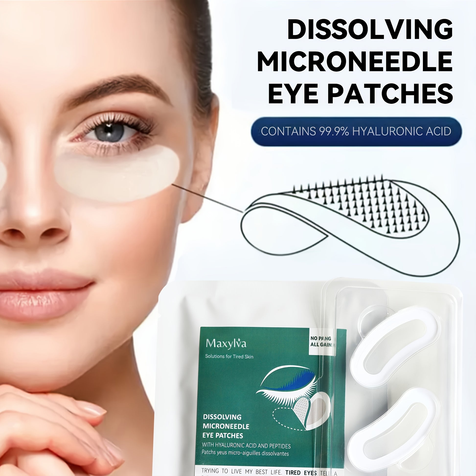 Under-eye patches lifestyle